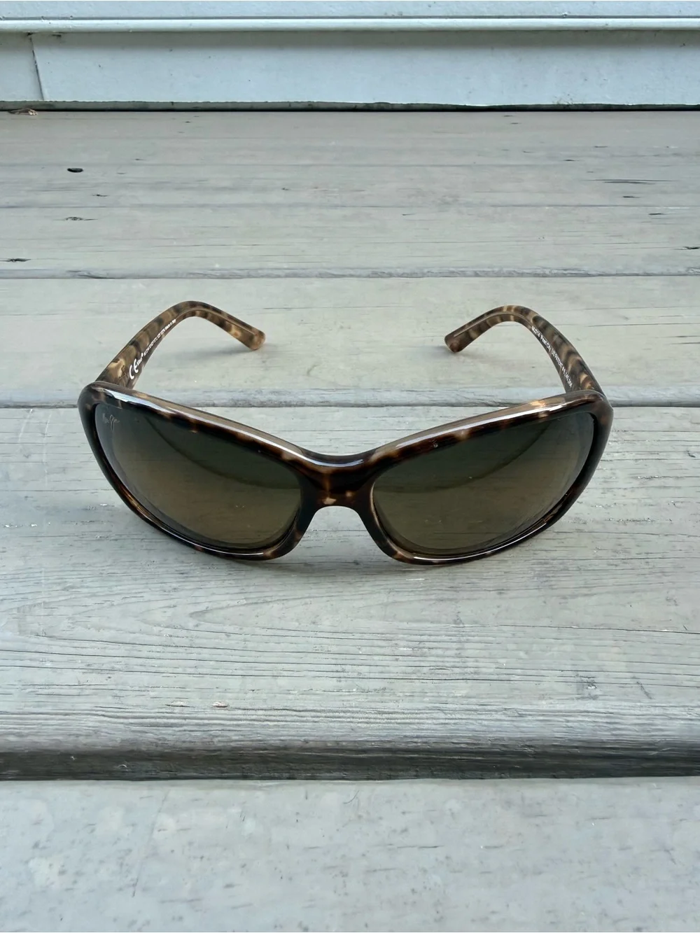 Maui Jim Pearl City Tortoise Frame Sunglasses